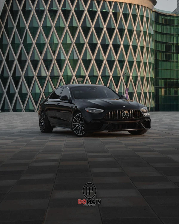 Black Mercedes C63S AMG Photo 5