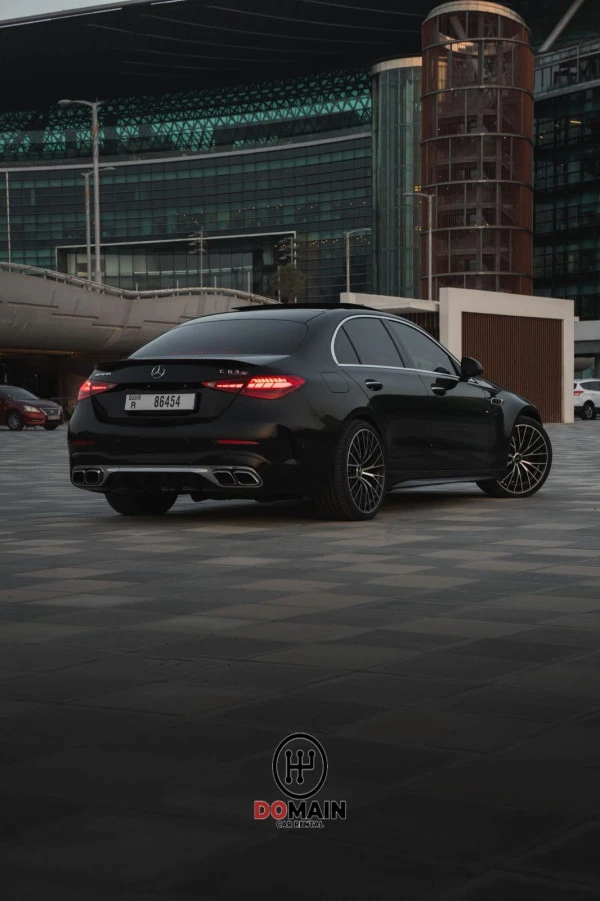 Black Mercedes C63S AMG Photo 10