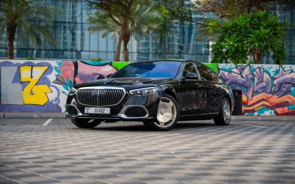 Black Mercedes Maybach S580 Photo 7