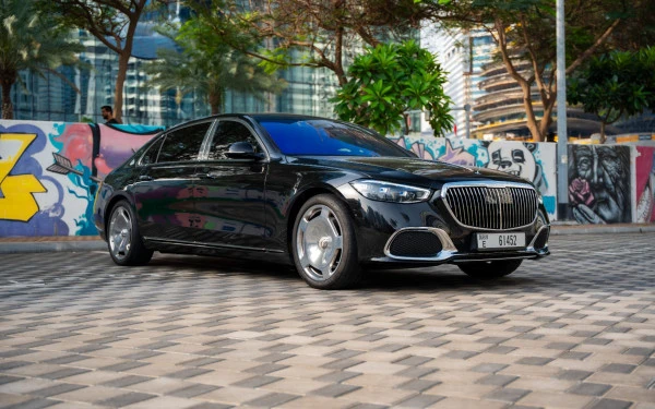 Black Mercedes Maybach S580 Photo 10