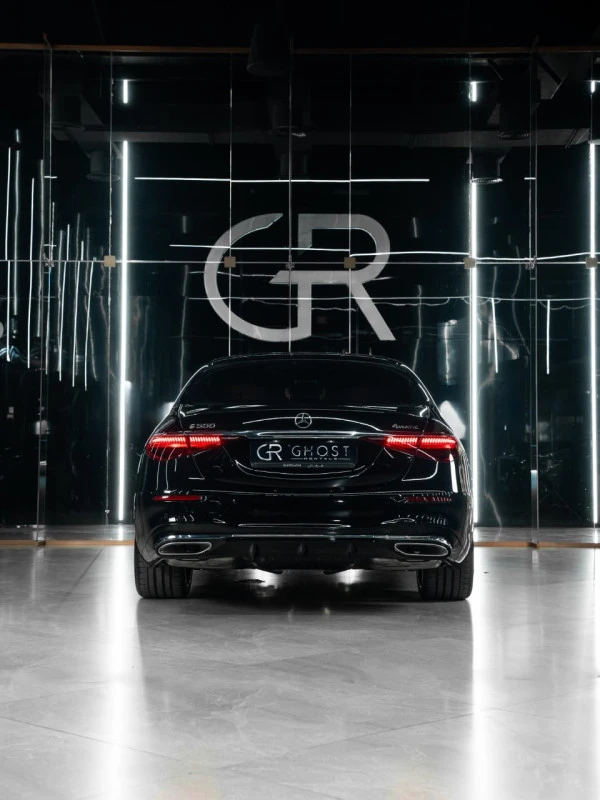 Black Mercedes S500 Photo 6
