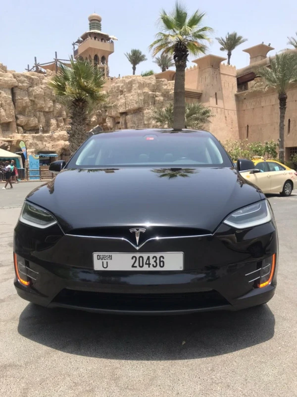 Black Tesla Model X Photo 6