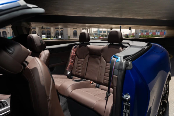 Blue BMW 430i cabrio Photo 6