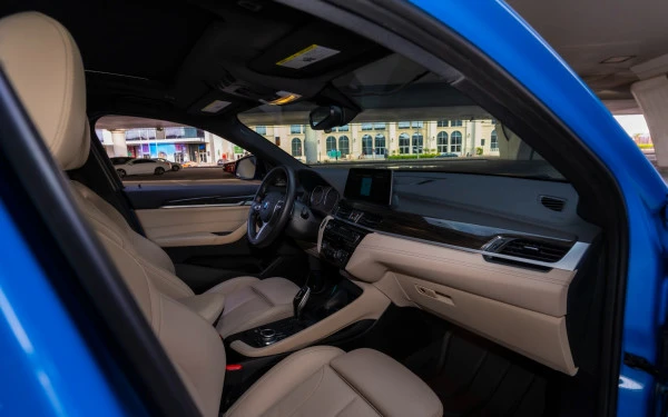 Blue BMW X2 Photo 10