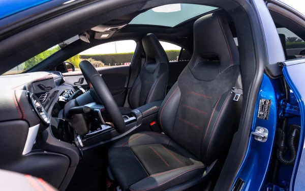 Blue Mercedes CLA200 Photo 7
