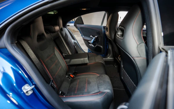 Blue Mercedes CLA200 Photo 12