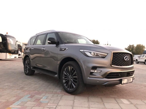 Dark Grey Infiniti QX 80 Photo 6