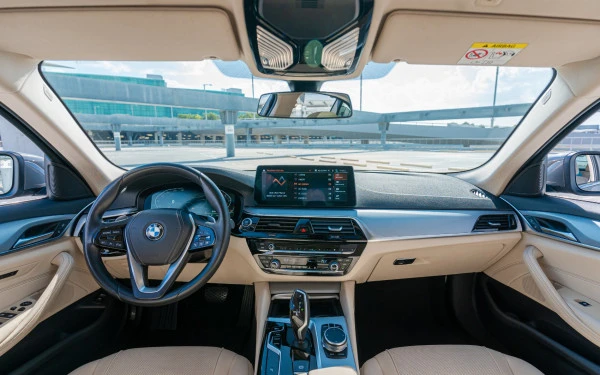 Grey BMW 520i Photo 7