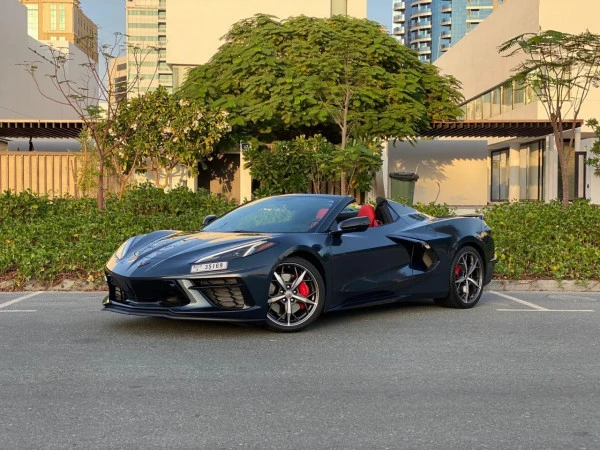 Grey Chevrolet Corvette Spyder Photo 5