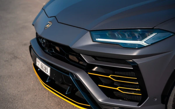 Grey Lamborghini Urus Photo 5