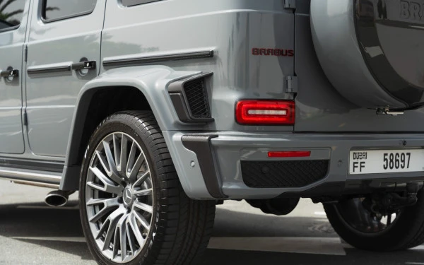 Grey Mercedes G63 AMG Photo 11