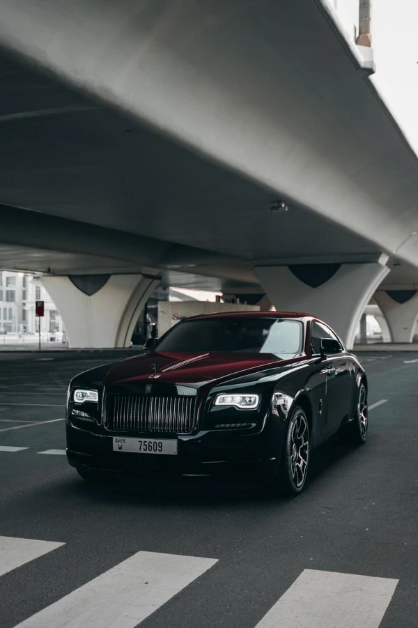 Maroon Rolls Royce Wraith Black Badge Photo 6
