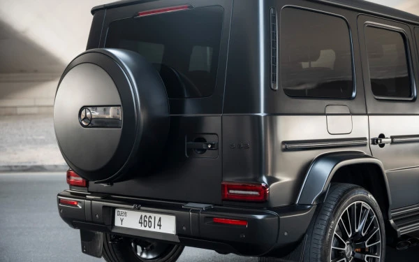 Matte Black Mercedes G63 AMG Photo 8
