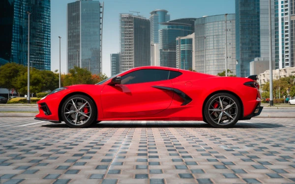 Chevrolet Corvette With Manual Retractable Roof