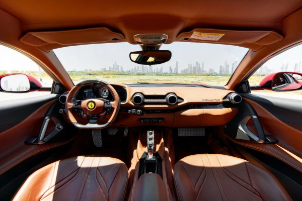Red Ferrari 812 Superfast Photo 5