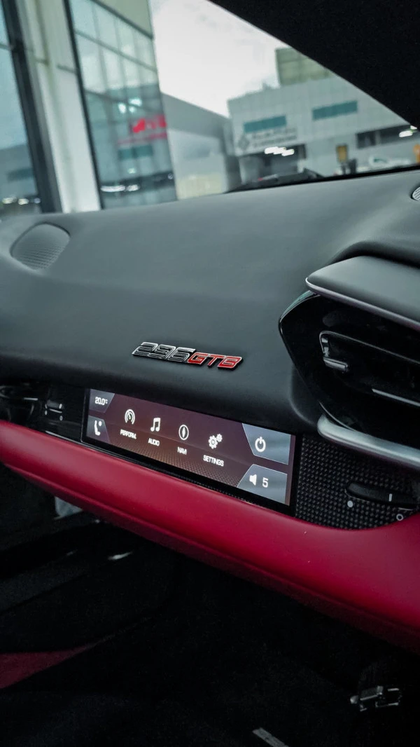 Red Ferrari 296 Photo 8
