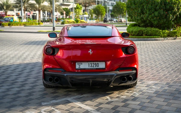Red Ferrari Portofino M Photo 5