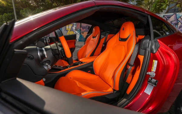 Red Ferrari Portofino M Photo 11