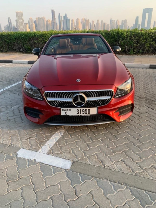 Mercedes E450 cabrio