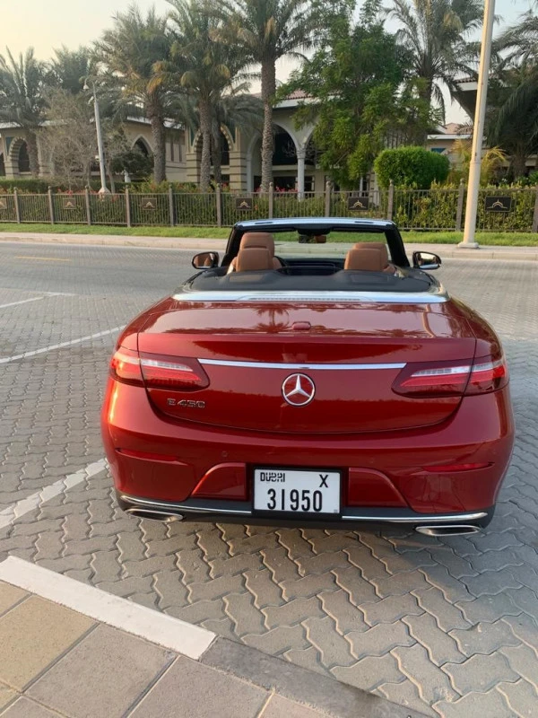 Mercedes E450 cabrio