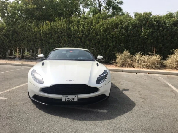 White Aston Martin DB11 Photo 6