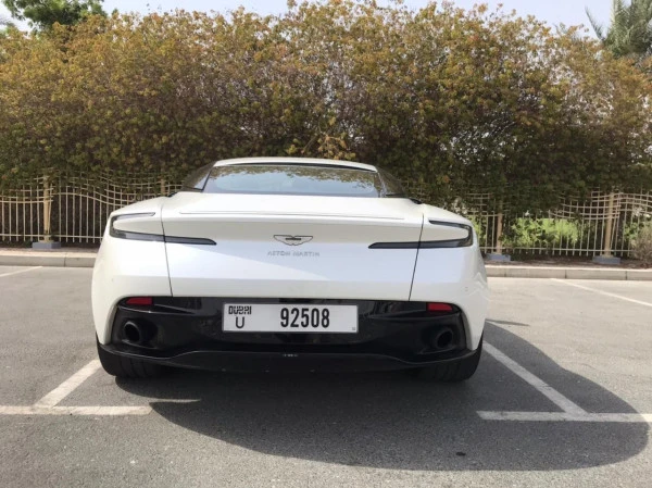 White Aston Martin DB11 Photo 7