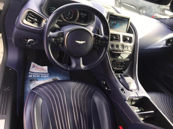 White Aston Martin DB11 Photo 15