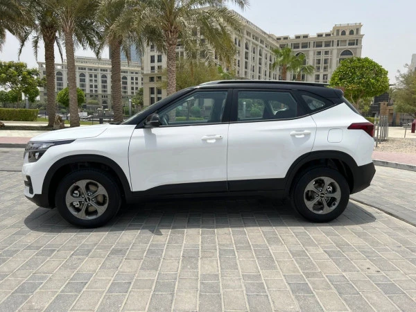 White KIA Seltos Photo 2