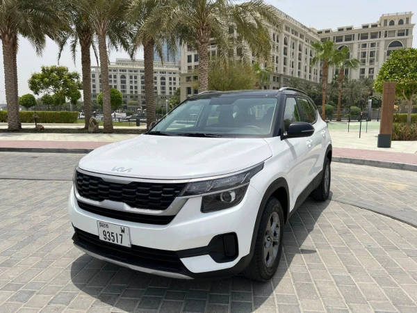 White KIA Seltos Photo 2