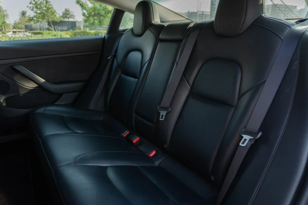 White Tesla Model 3 Photo 12