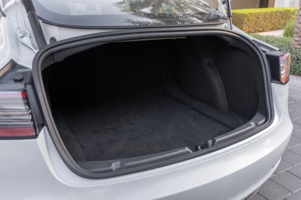 White Tesla Model 3 Photo 13