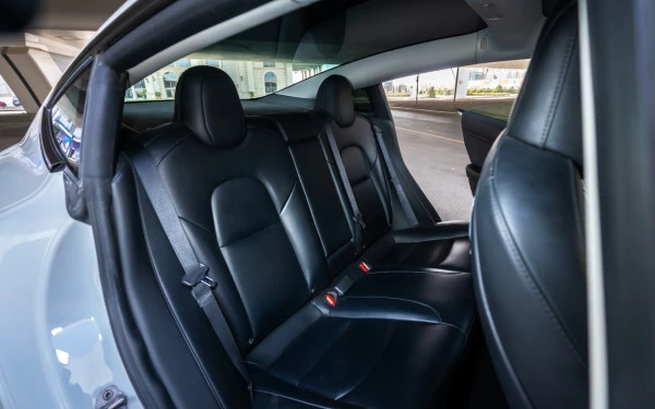 White Tesla Model 3 Photo 17