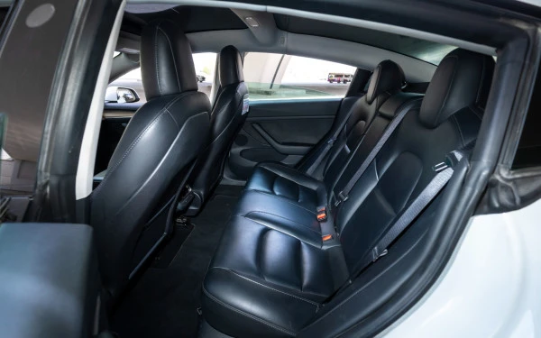 White Tesla Model 3 Photo 19