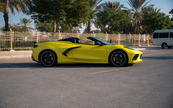 Yellow Chevrolet Corvette Photo 11