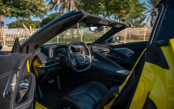 Yellow Chevrolet Corvette Photo 24