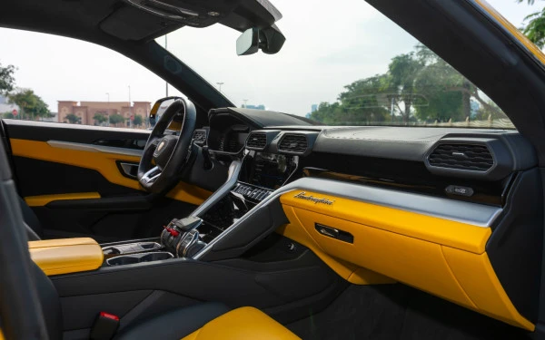 Yellow Lamborghini Urus Photo 9