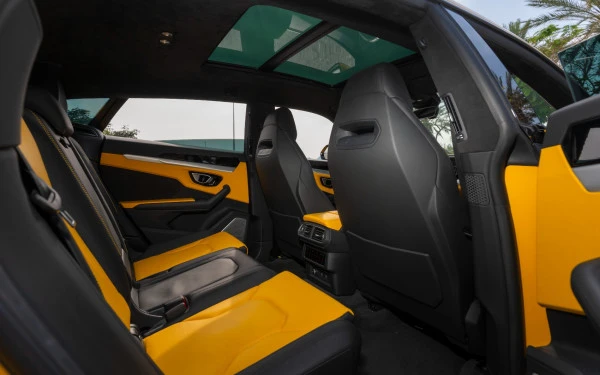 Yellow Lamborghini Urus Photo 19