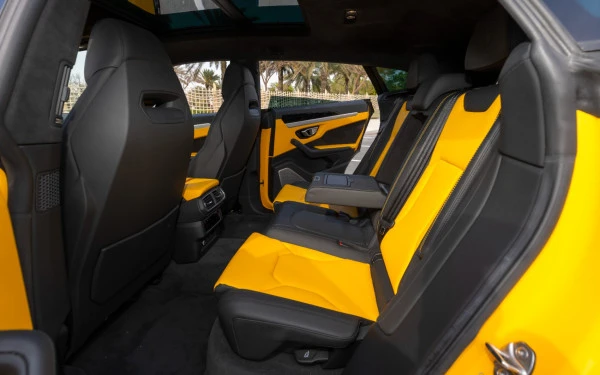Yellow Lamborghini Urus Photo 26