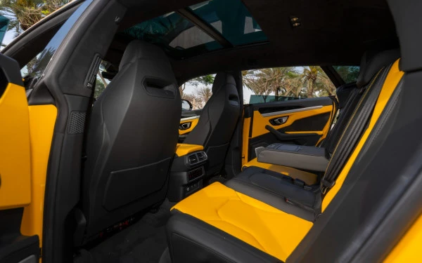 Yellow Lamborghini Urus Photo 27