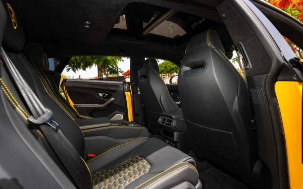 Yellow Lamborghini Urus Photo 11