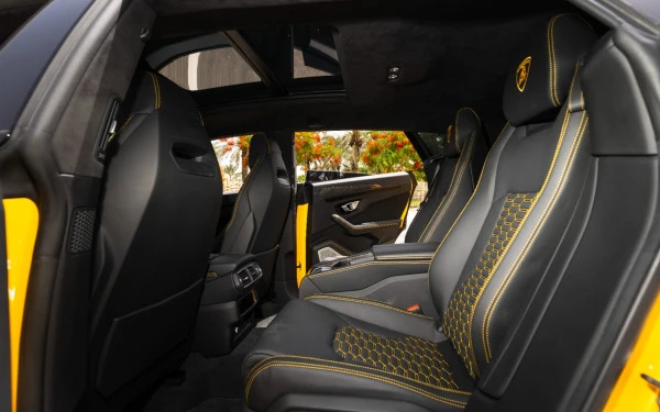 Yellow Lamborghini Urus Photo 12