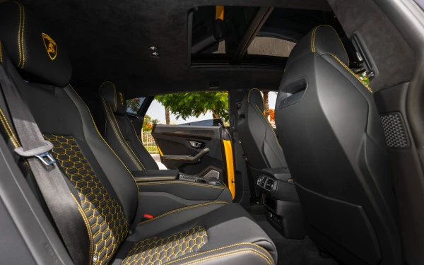 Yellow Lamborghini Urus Photo 14