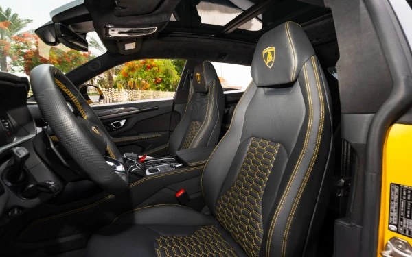 Yellow Lamborghini Urus Photo 15
